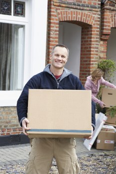 West Kensington removals team preparing a careful home move