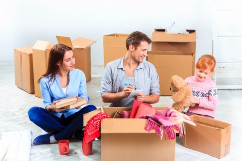 Professional movers handling urgent removals in West Kensington