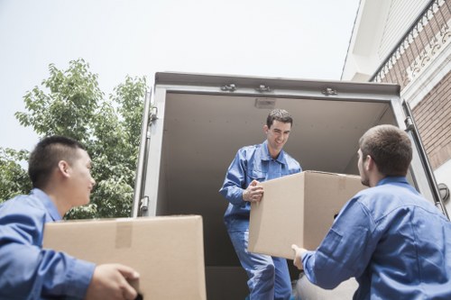 Planning and packing items for a Westkensington removal truck move