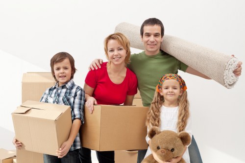 Specialist packing for commercial moves in West Kensington