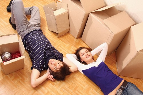 Local West Kensington removals team handling furniture