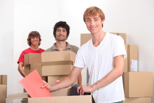 Packing and loading service for removals in West Kensington