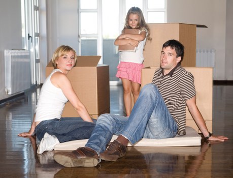 Storage and moving preparation for a West Kensington removals process